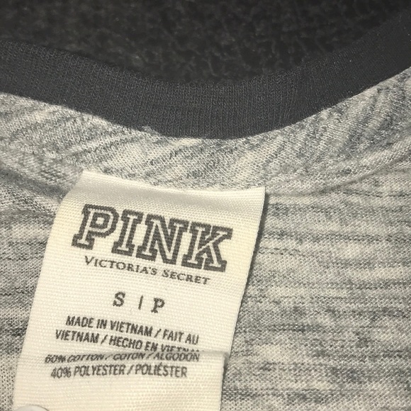 Pink (victorious Secret) Grey T-Shirt - Picture 2 of 3